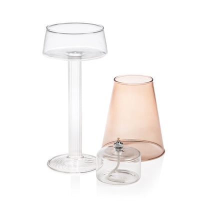Dauphine Table Lamp with 3 oz Votive Oil Lamp