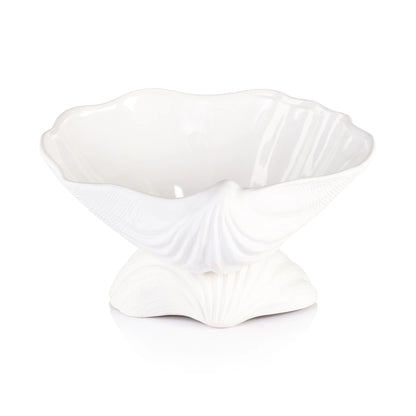 La Coquille Stoneware Clam Shell Bowl