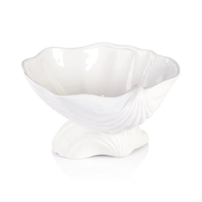 La Coquille Stoneware Clam Shell Bowl