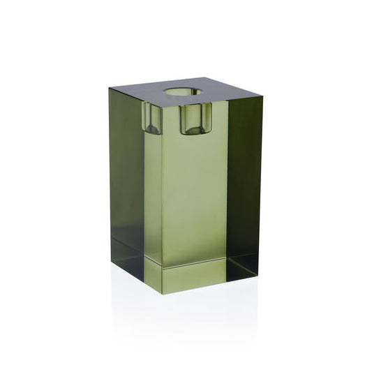Rectangular Crystal Glass Taper