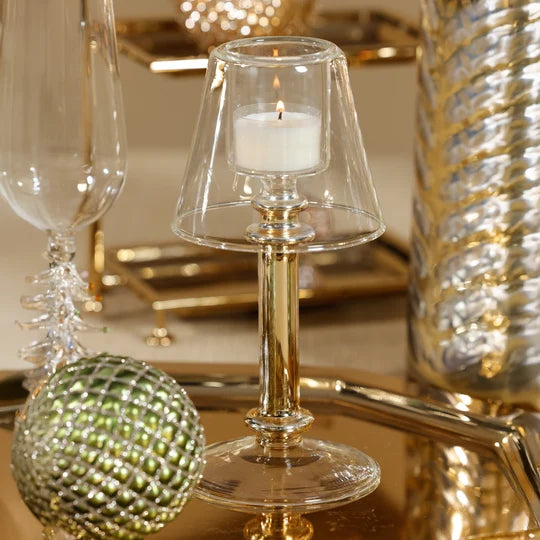 Isola Tealight Gold Lamp