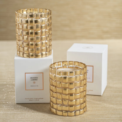 Braided Lumina Scented Candle