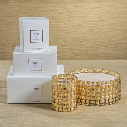 Braided Lumina Scented Candle
