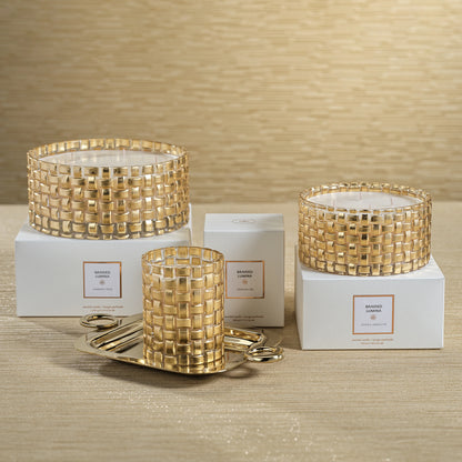 Braided Lumina Scented Candle