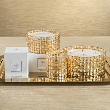 Braided Lumina Scented Candle