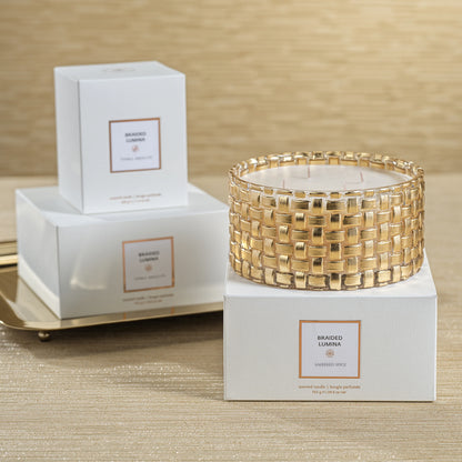 Braided Lumina Scented Candle