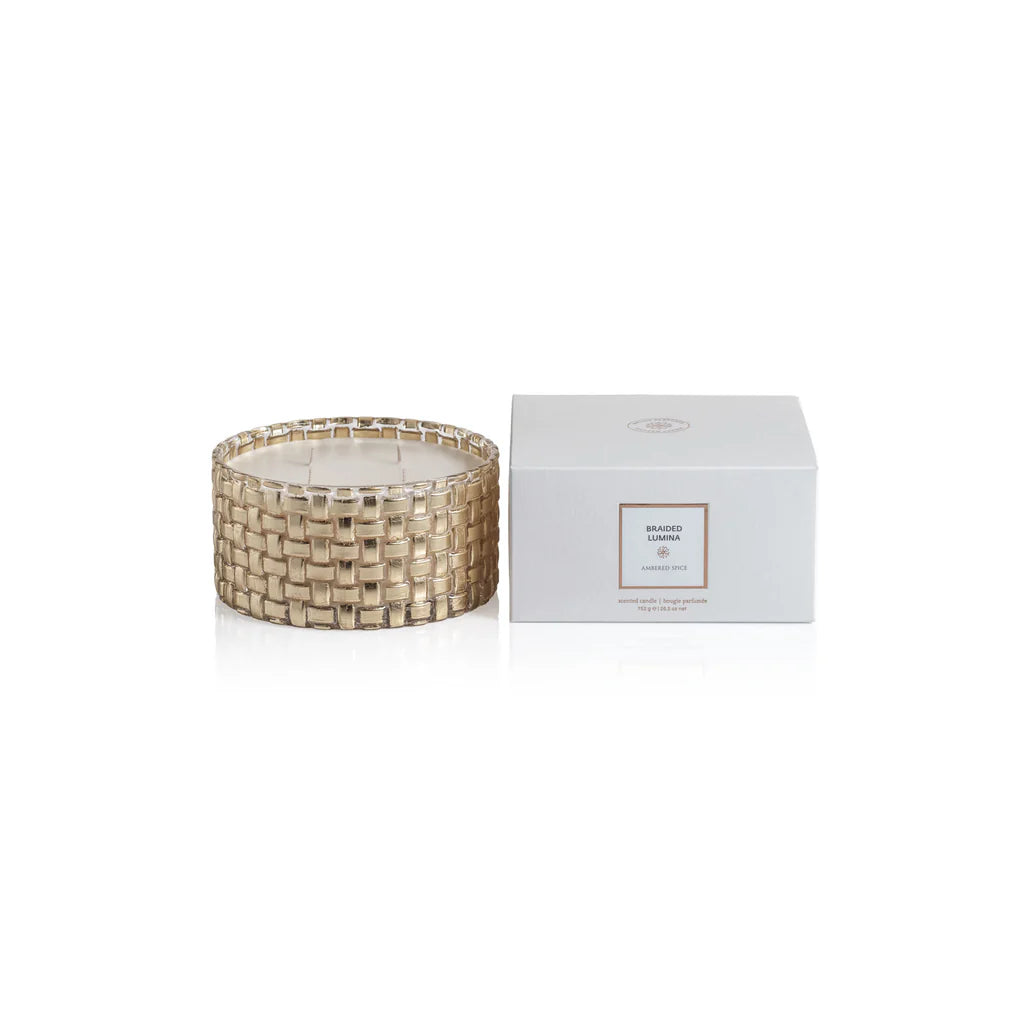 Braided Lumina Scented Candle