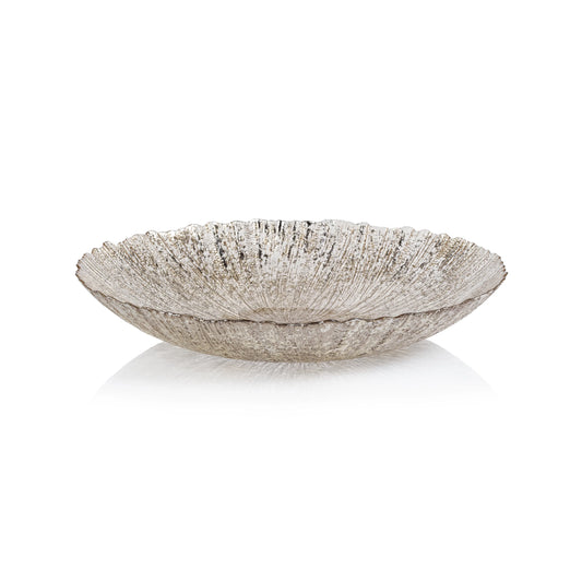 Luminara Fusion Glass Shallow Bowl