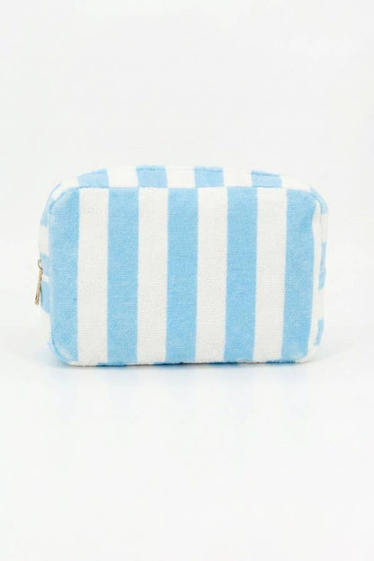 Striped Terry Cloth Bag