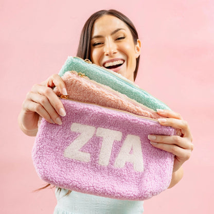 Sorority Blush Teddy Pouch