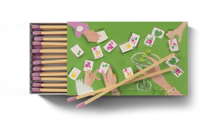 BAMS CLUB MAHJONG - Candle & Matchbook Bundle