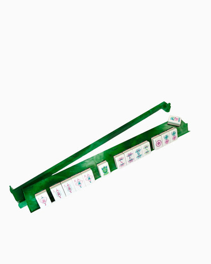 Mahjong Agate  Rack and Pusher Set
