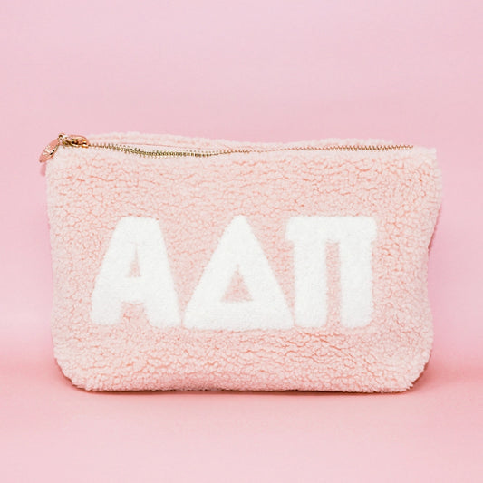 Sorority Blush Teddy Pouch
