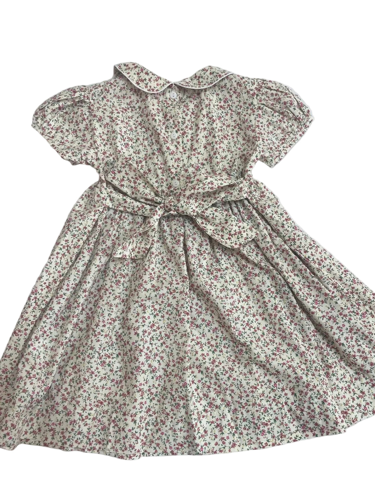 Samantha Smocked Floral Dress