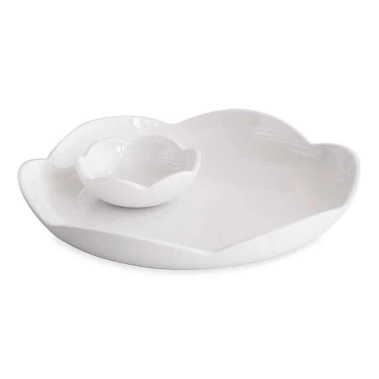 VIDA Amelia Round Platter with Mini Dip Bowl