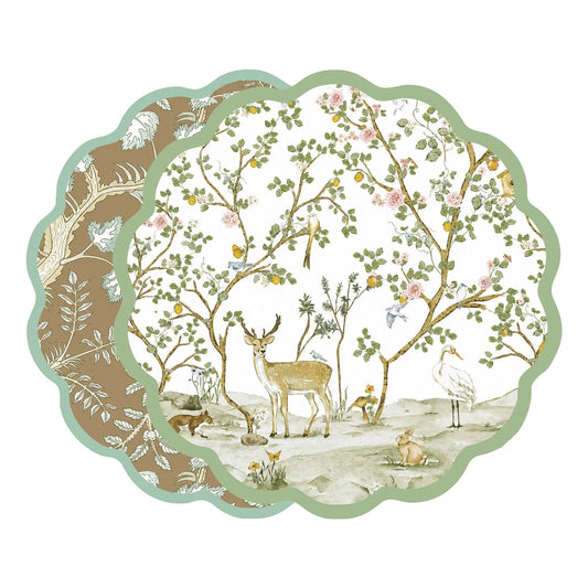 VIDA Forest Animals and Branches Placemats