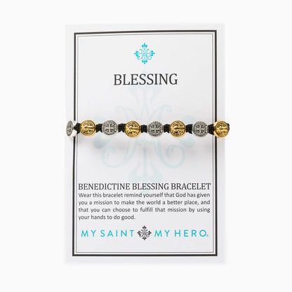 MSMH Benedictine Blessing Bracelet - Mixed Medals