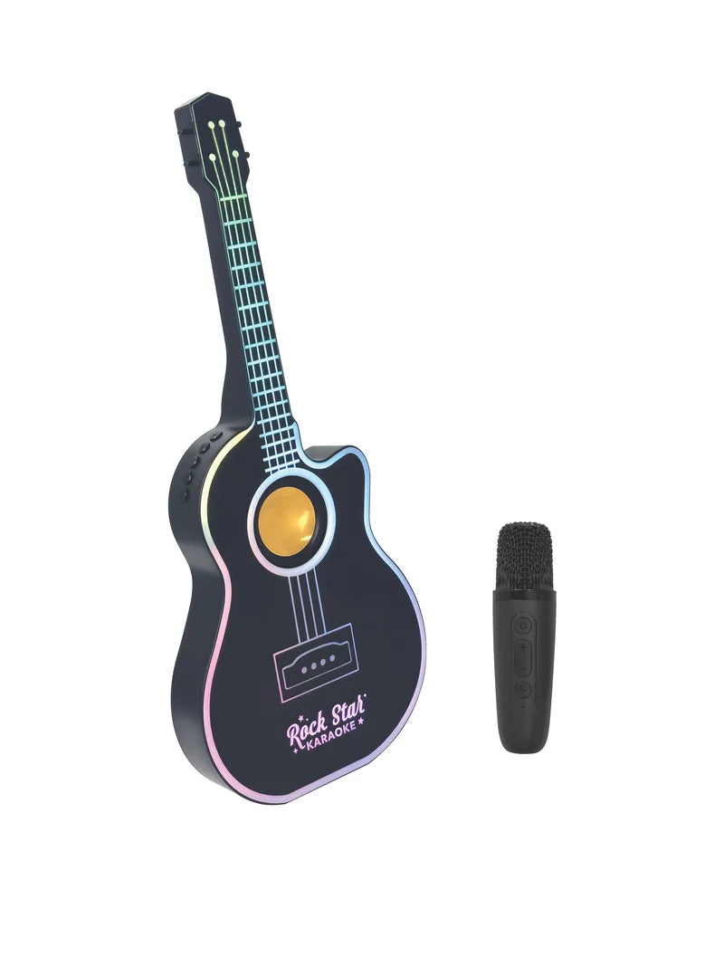 Bluetooth LED Karaoke Guitar Speaker