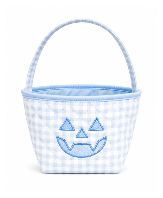 Blue Petite Pumpkin Tote