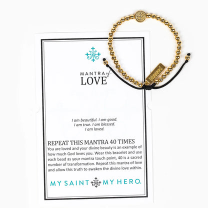 MSMH Mantra of Love Benedictine Bracelet