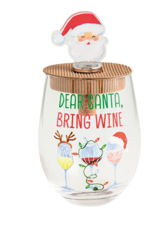 Bring Wine  Glass & Stopper Set