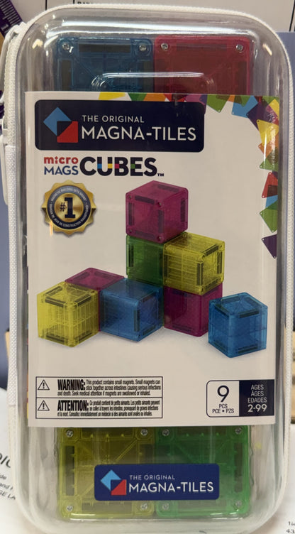 Magna-Tiles microMAGS Cubes