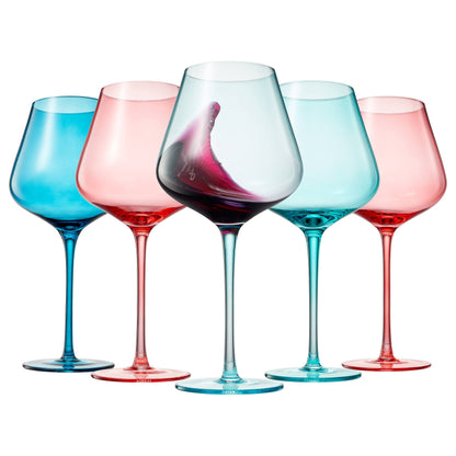 Colors of St. Barth, City Wine Glassware