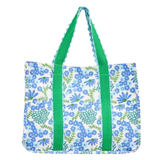 Capri Carryall Daisy Chain White