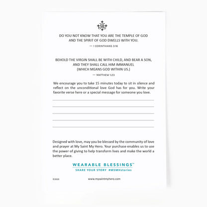 MSMH Christ Within Morse Code Bracelet