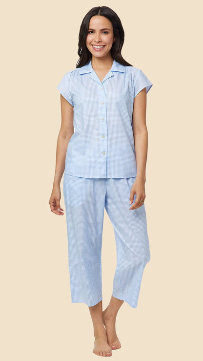 Cat's Pajamas Luxe Pima Capri Set