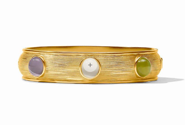 Cobblestone Stone Hinge Bangle