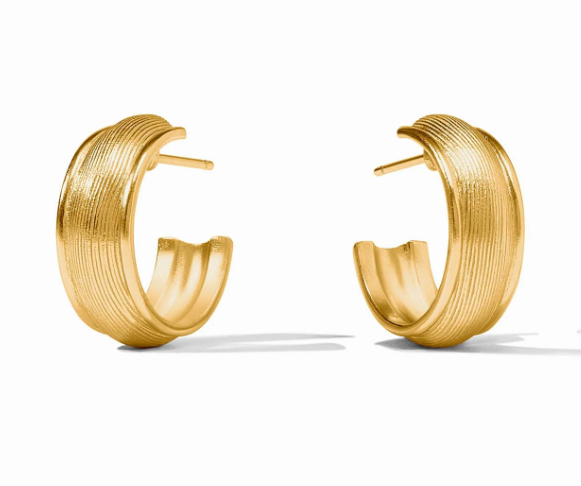 Cobblestone Hoop Gold