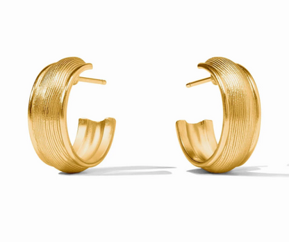 Cobblestone Hoop Gold