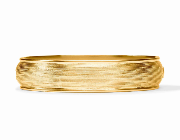 Cobblestone Hinge Bangle Gold