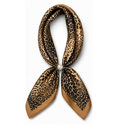 Cheetah Ready To Wear Magnetic Scarf