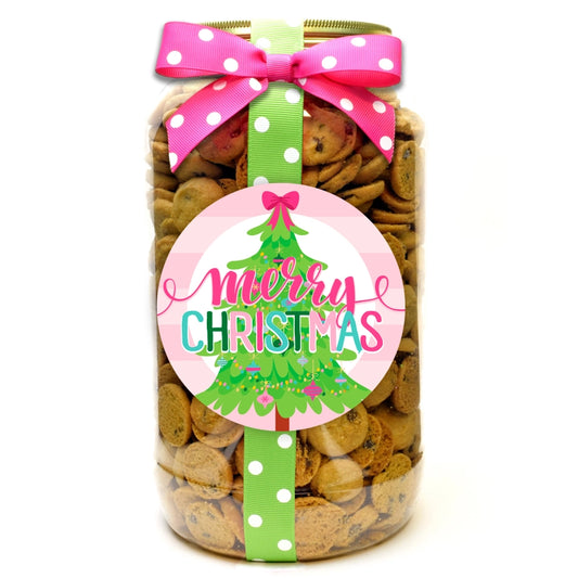 Holiday Chocolate Chip Cookies Gallon Jar (40oz)