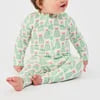 Rosy Woodlands Onesie Pajamas