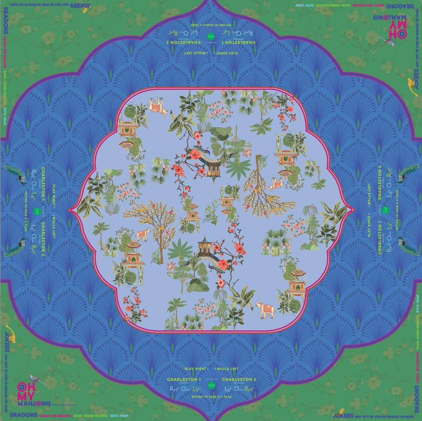 Darjeeling Mahjong Mat