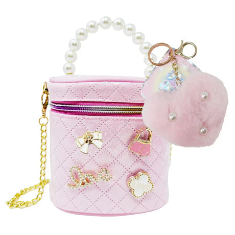 Tiny Mini Fashion Bag with Keychain - Ballerina