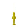 Flocked Toy Soldier Ornament