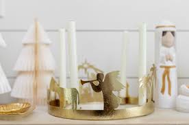 Gold Advent Wreath