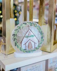 8" Lighted Church Disc