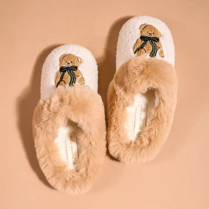 Dreamy Daze Slippers-Teddy Bear Theo