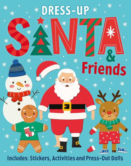 Santa & Friends: Dress-up Sticker Book
