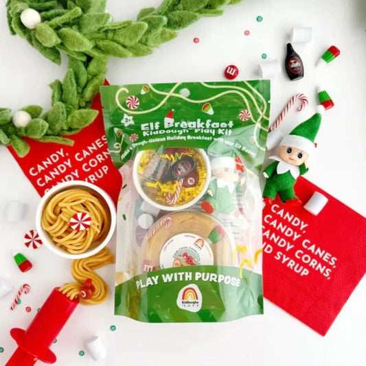 KidDough Play Kit - Elf Breakfast