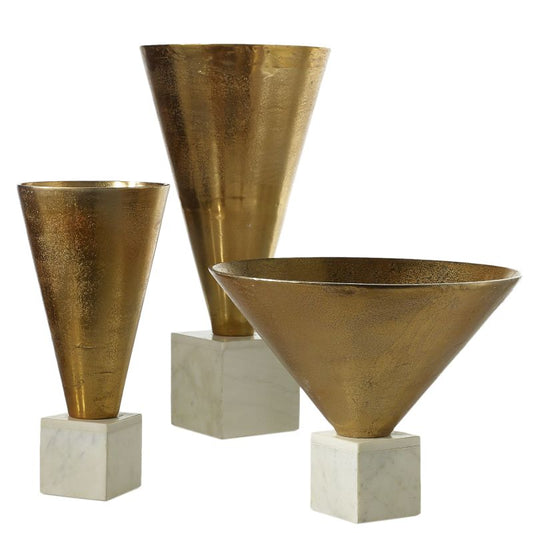 Gold Empress Vase/Bowl