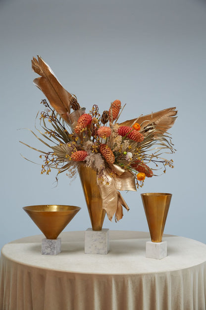 Gold Empress Vase/Bowl