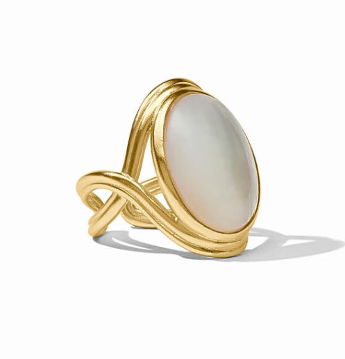 Essex Statement Ring Mother of Pearl