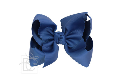 XL Scalloped Bow 5.5"