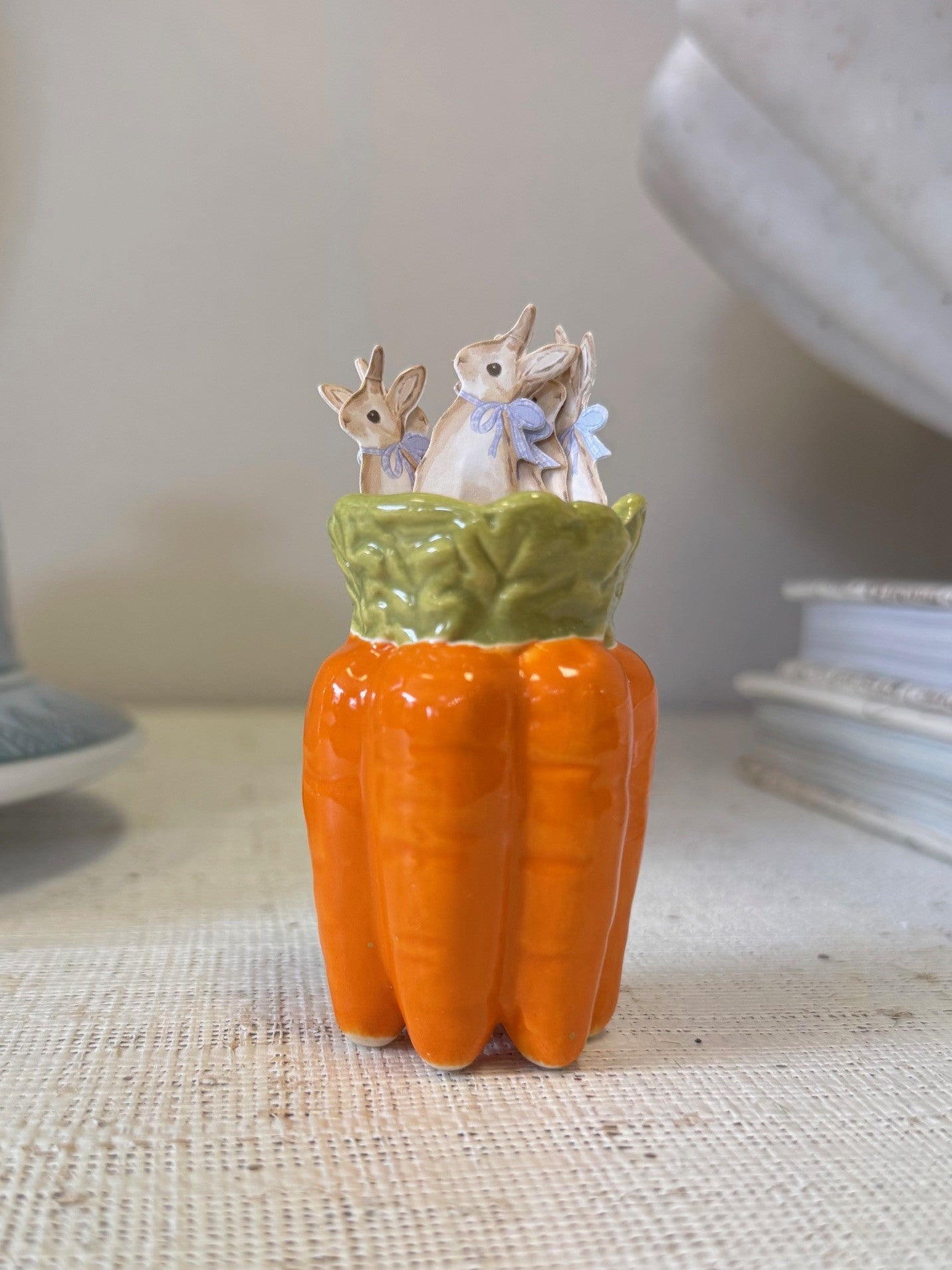 Easter Toothpick Holder with Toothpicks